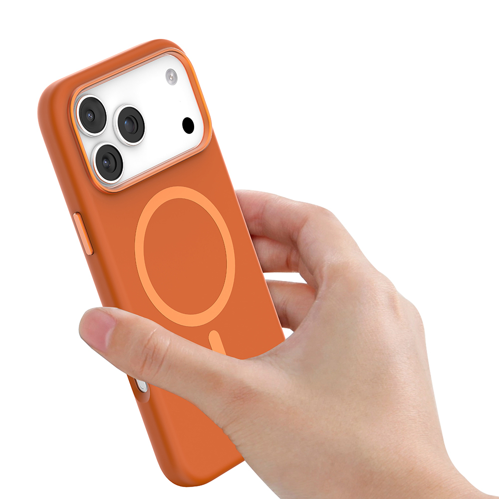 Apple iPhone 17 Pro Uyumlu Kılıf M-safe Şarj Özellikli Mutural Pure Serisi Kapak - 3