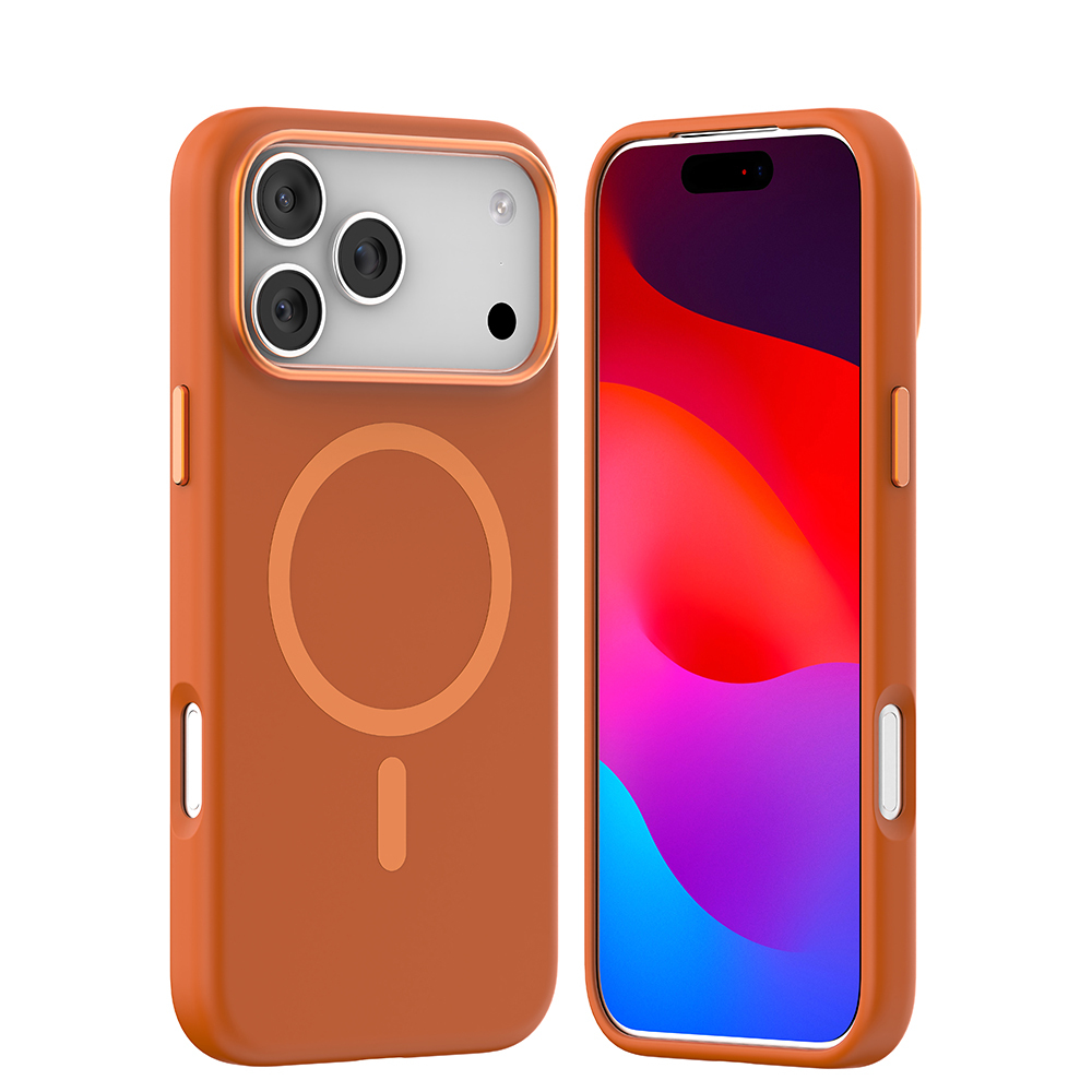 Apple iPhone 17 Pro Uyumlu Kılıf M-safe Şarj Özellikli Mutural Pure Serisi Kapak - 4