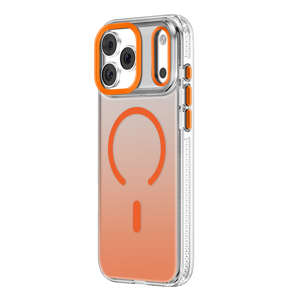 Apple iPhone 18 Pro Kılıf M-safe Şarj Özellikli Sararmaya Karşı Dayanıklı Mutural Icesense Serisi Kapak - 3