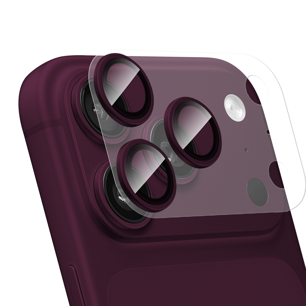 Apple iPhone 18 Pro CaseWorld Alloy Sapphire Safir One-Piece Anti Reflective Safir Kamera Lens Koruyucu - 3