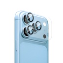 Apple iPhone 18 Pro CaseWorld Alloy Sapphire Safir One-Piece Anti Reflective Safir Kamera Lens Koruyucu - 4