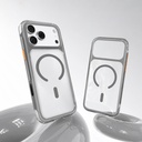 Apple iPhone 18 Pro Kılıf M-safe Şarj Özellikli Airbag Tasarımlı Mutural Air Shield Serisi Kapak - 1