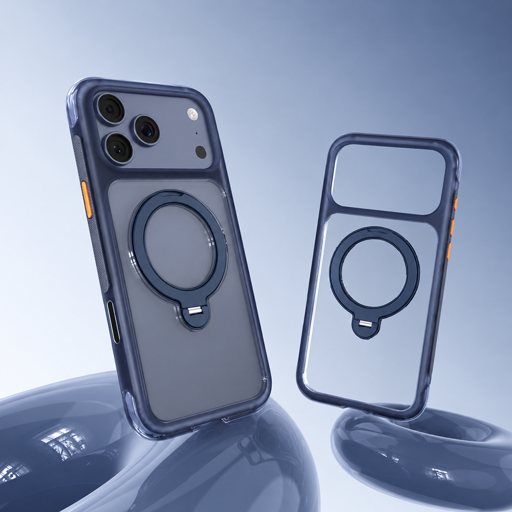 Apple iPhone 18 Pro Kılıf M-safe Şarj Özellikli Standlı Airbag Tasarımlı Mutural Air Shield Serisi Kapak - 2