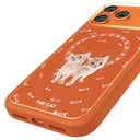 Apple iPhone 18 Pro Kılıf M-safe Şarj Özellikli 3D Baskılı Tasarım Mutural The Cat Serisi Kapak - 8
