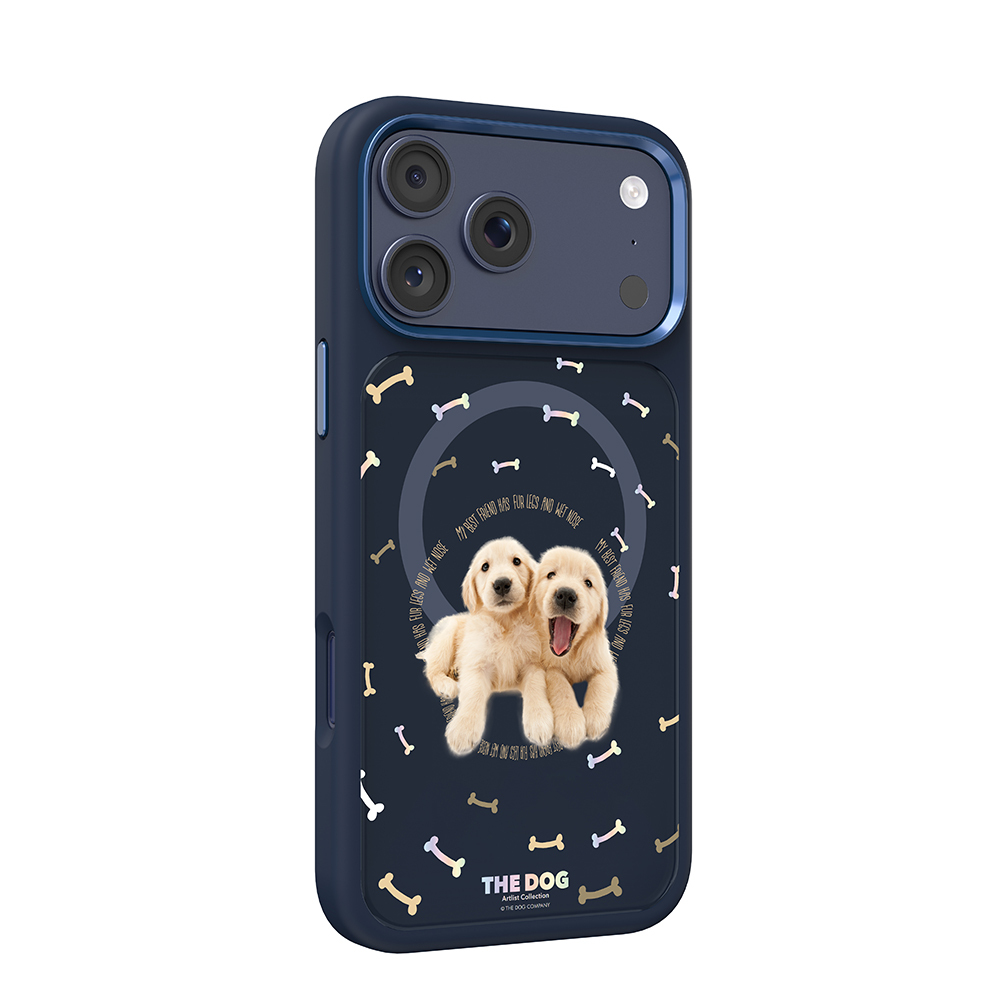 Apple iPhone 18 Pro Kılıf M-safe Şarj Özellikli 3D Baskılı Tasarım Mutural The Dog Serisi Kapak - 1
