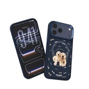 Apple iPhone 18 Pro Kılıf M-safe Şarj Özellikli 3D Baskılı Tasarım Mutural The Dog Serisi Kapak - 3