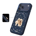 Apple iPhone 18 Pro Kılıf M-safe Şarj Özellikli 3D Baskılı Tasarım Mutural The Dog Serisi Kapak - 7