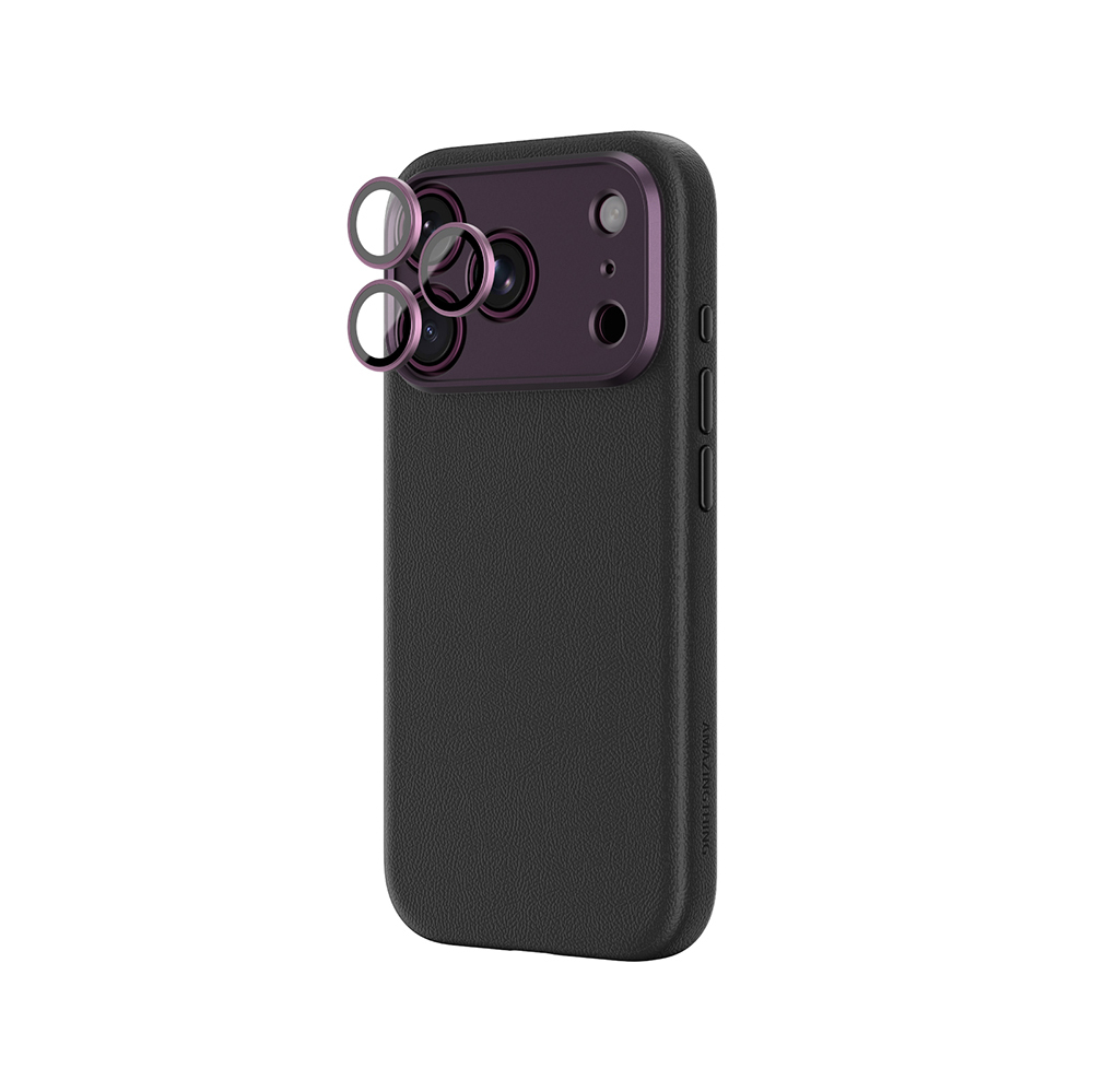 Apple iPhone 18 Pro Kılıf M-Safe Şarj Özellikli Airbag Tasarımlı AmazingThing Glamour SLens Serisi Kapak - 1
