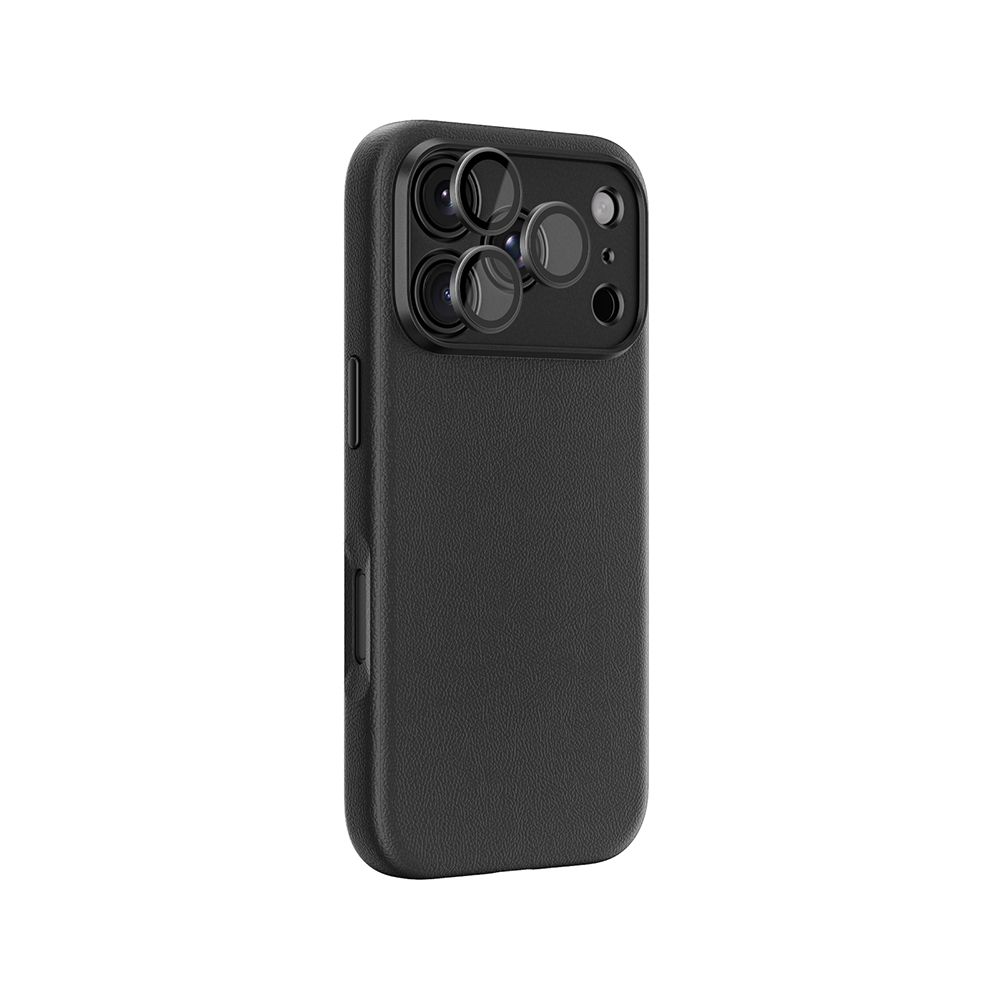 Apple iPhone 18 Pro Kılıf M-Safe Şarj Özellikli Airbag Tasarımlı AmazingThing Glamour SLens Serisi Kapak - 1
