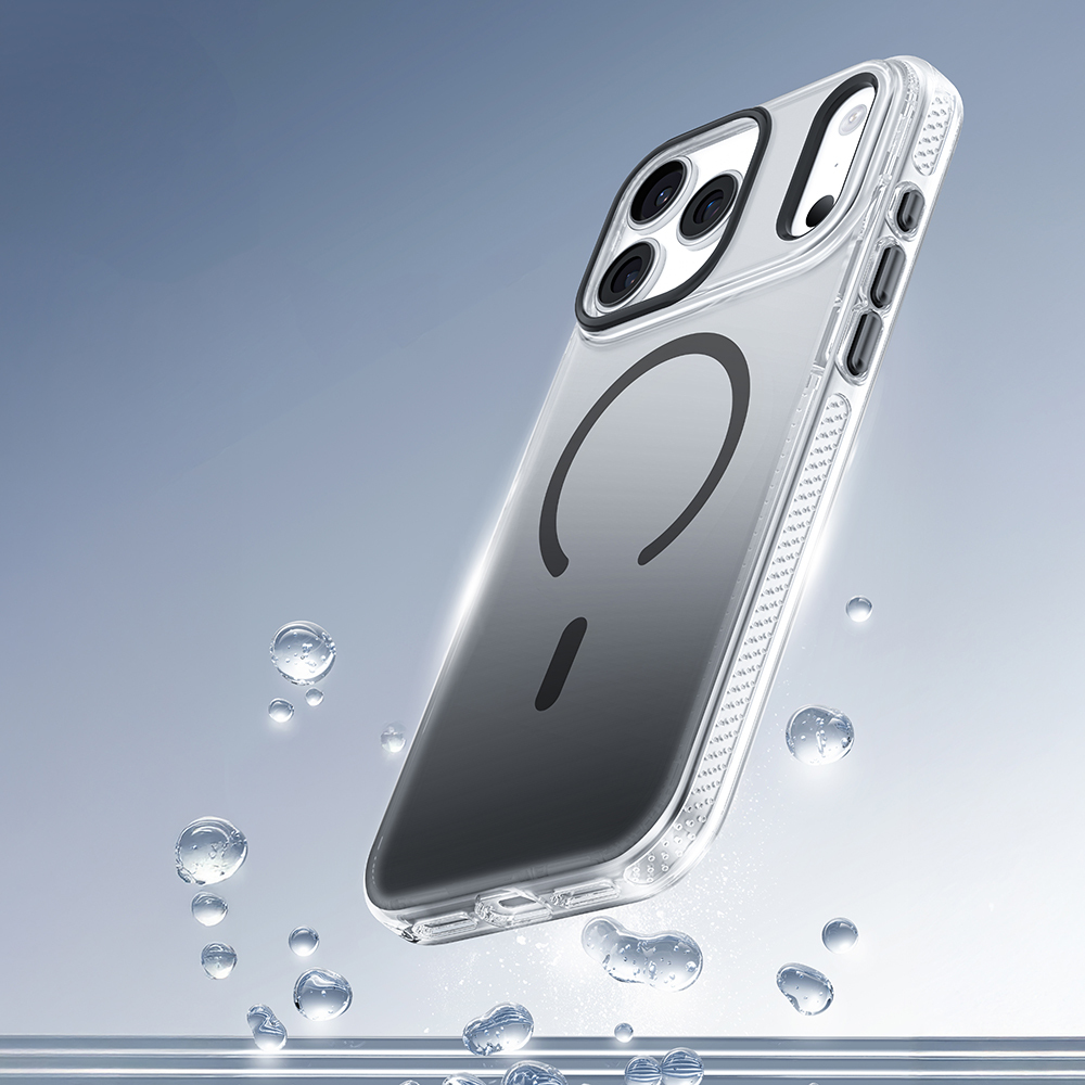 Apple iPhone 18 Pro Max Kılıf M-safe Şarj Özellikli Sararmaya Karşı Dayanıklı Mutural Icesense Serisi Kapak - 2