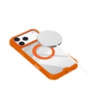 Apple iPhone 18 Pro Max Kılıf M-safe Şarj Özellikli Parmak Ring Standlı Airbag Tasarımlı Mutural Obsidian Serisi Kapak - 5