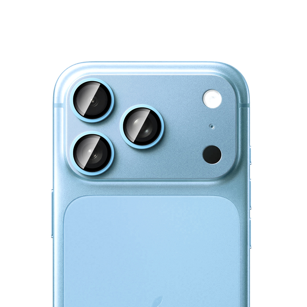 Apple iPhone 18 Pro Max CaseWorld Alloy Sapphire Safir One-Piece Anti Reflective Safir Kamera Lens Koruyucu - 1
