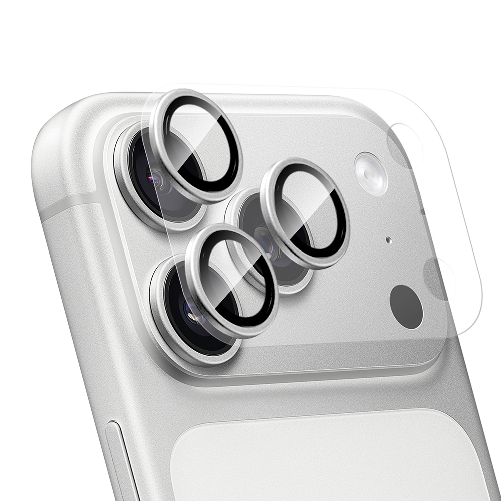 Apple iPhone 18 Pro Max CaseWorld Alloy Sapphire Safir One-Piece Anti Reflective Safir Kamera Lens Koruyucu - 3