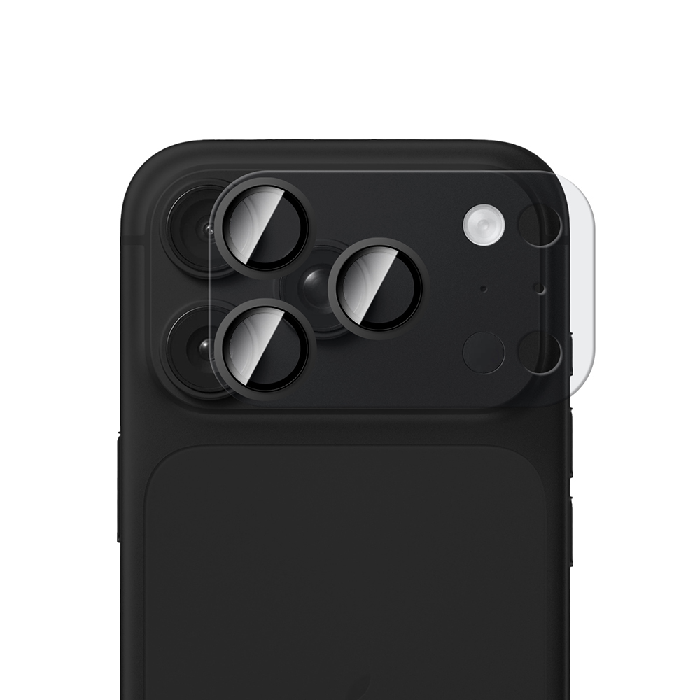 Apple iPhone 18 Pro Max CaseWorld Alloy Sapphire Safir One-Piece Anti Reflective Safir Kamera Lens Koruyucu - 2