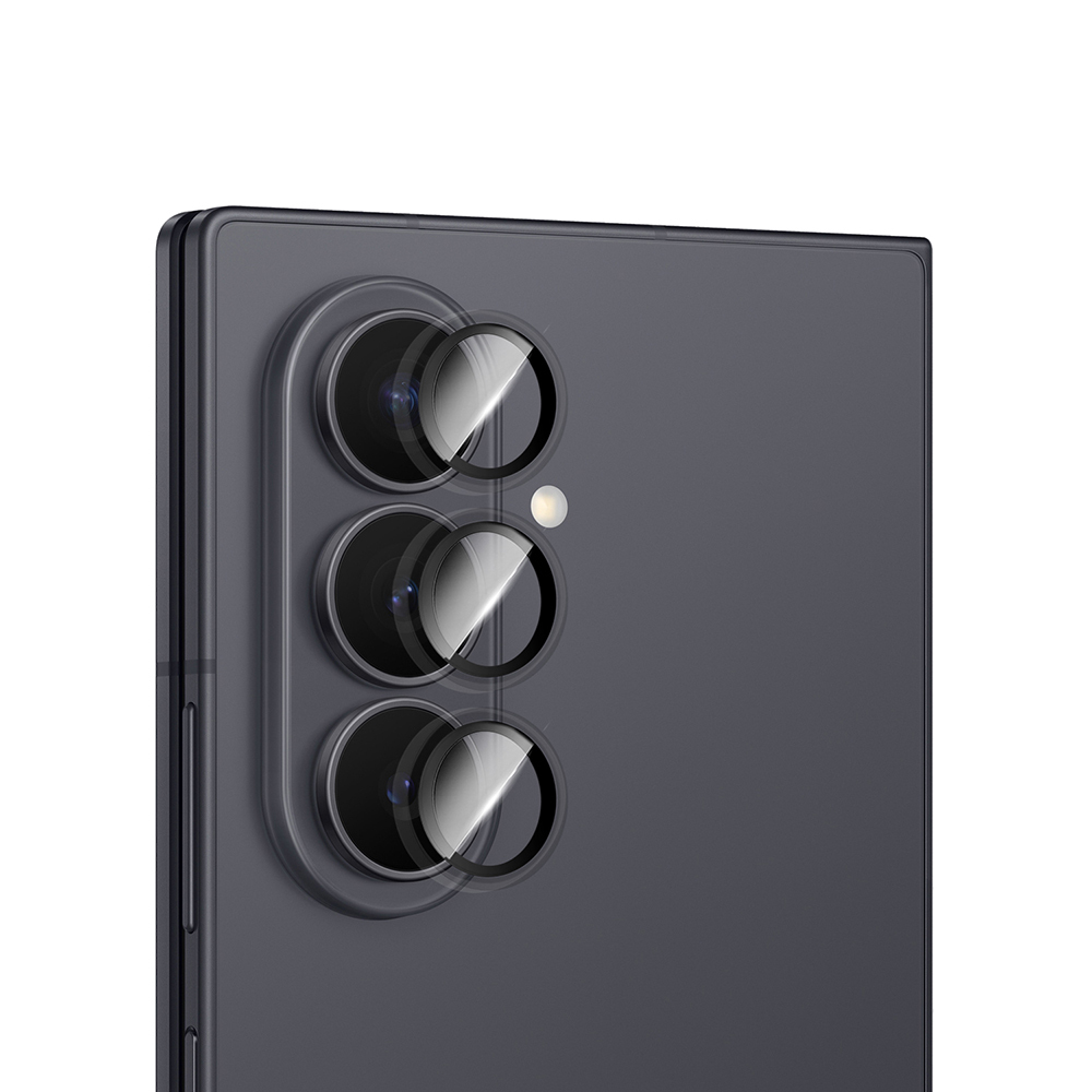 Samsung Galaxy Z Fold 7 Uyumlu CaseWorld Alloy Serisi Oleofobik Anti Reflective Kamera Lens Koruyucu - 3