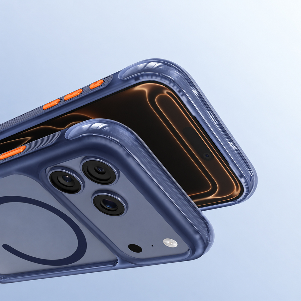 Apple iPhone 18 Pro Max Kılıf M-safe Şarj Özellikli Airbag Tasarımlı Mutural Air Shield Serisi Kapak - 1