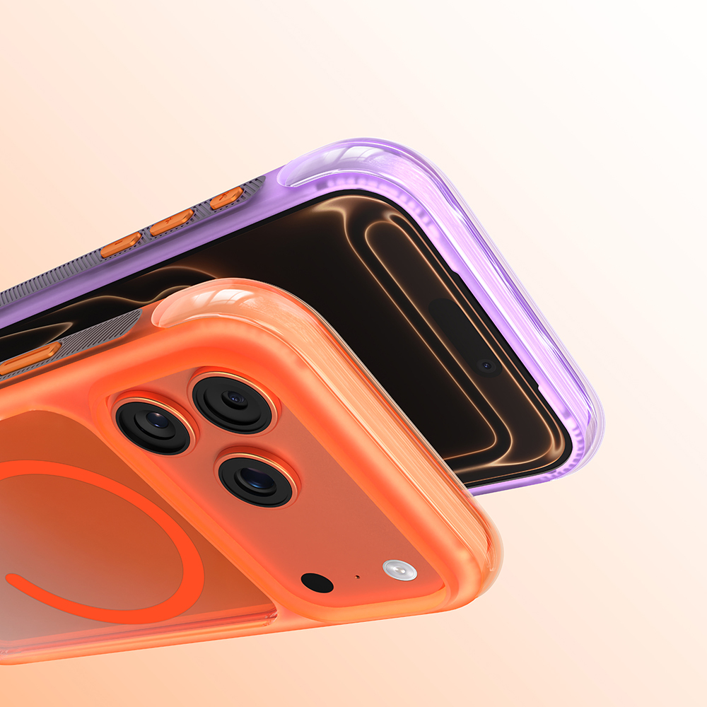 Apple iPhone 18 Pro Max Kılıf M-safe Şarj Özellikli Airbag Tasarımlı Mutural Air Shield Serisi Kapak - 3