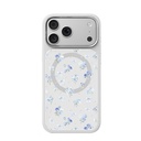 Apple iPhone 18 Pro Max Kılıf M-safe Şarj Özellikli Çiçek Tasarımlı Mutural Flower Serisi Kapak - 2