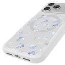 Apple iPhone 18 Pro Max Kılıf M-safe Şarj Özellikli Çiçek Tasarımlı Mutural Flower Serisi Kapak - 5