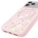 Apple iPhone 18 Pro Max Kılıf M-safe Şarj Özellikli Çiçek Tasarımlı Mutural Flower Serisi Kapak - 3