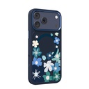 Apple iPhone 18 Pro Max Kılıf M-safe Şarj Özellikli Çiçek Tasarımlı Mutural Flower Serisi Kapak - 1