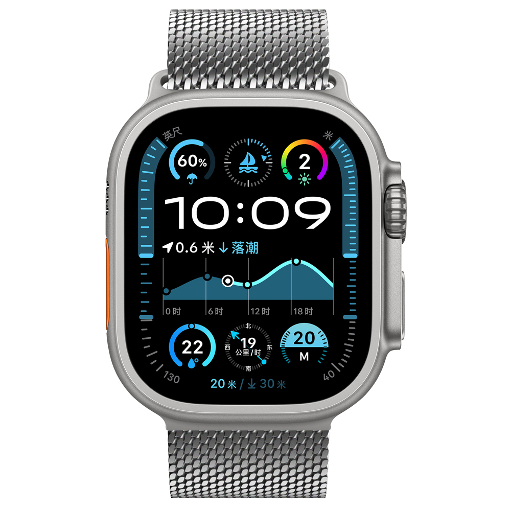 Apple Watch Ultra 49mm Uyumlu Zore KRD-121 Metal Hasır Kordon - 4