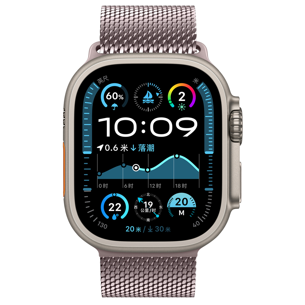 Apple Watch Ultra 49mm Uyumlu Zore KRD-121 Metal Hasır Kordon - 5