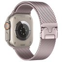 Apple Watch Ultra 49mm Uyumlu Zore KRD-121 Metal Hasır Kordon - 6