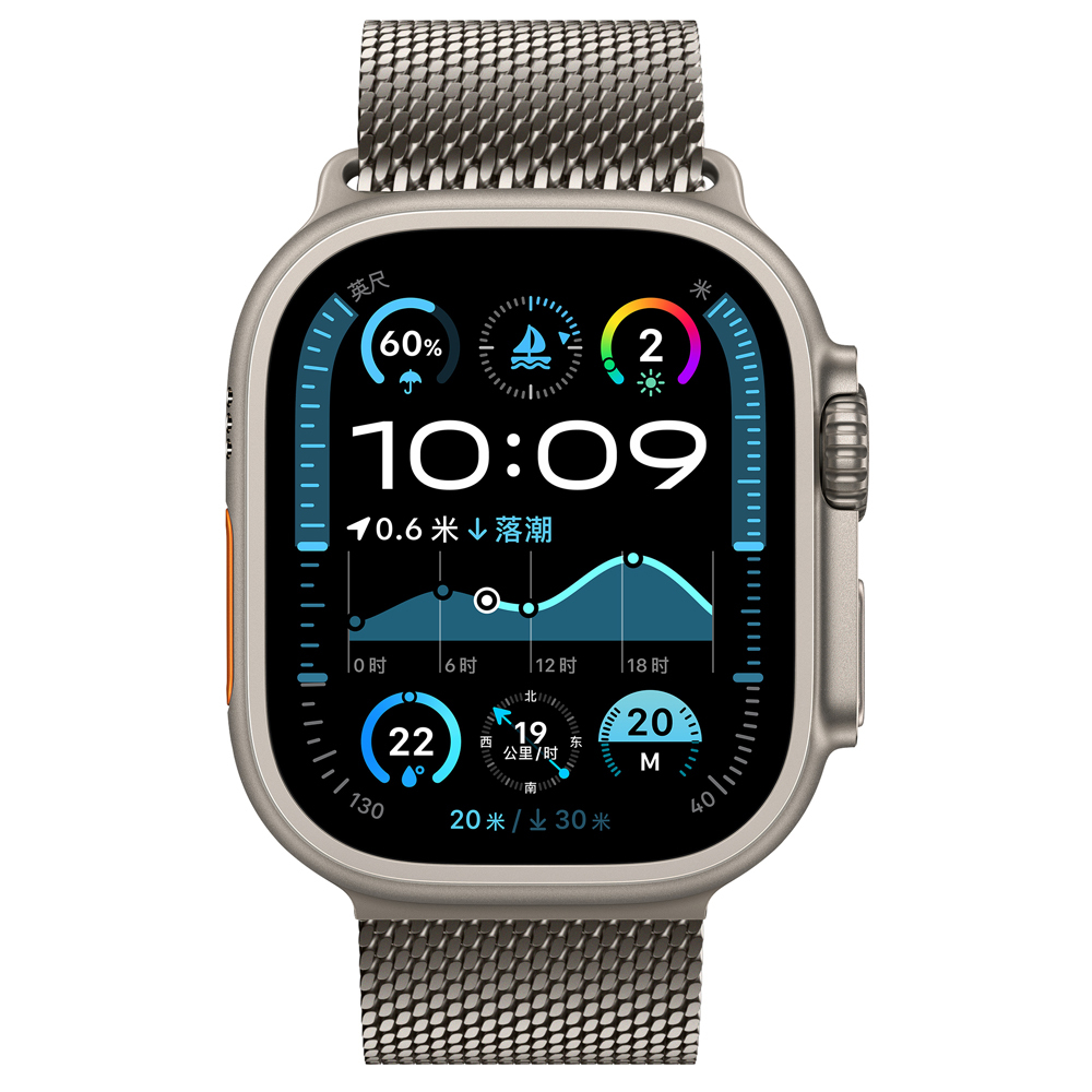 Apple Watch Ultra 49mm Uyumlu Zore KRD-121 Metal Hasır Kordon - 9