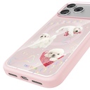 Apple iPhone 18 Pro Max Kılıf M-safe Şarj Özellikli 3D Baskılı Tasarım Mutural The Dog Serisi Kapak - 8
