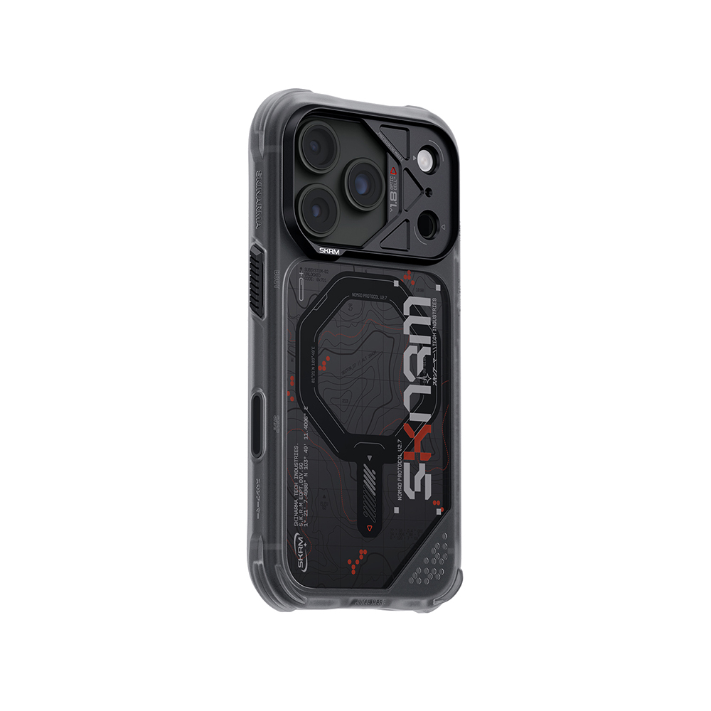 Apple iPhone 18 Pro Kılıf M-safe Şarj Özellikli Skinarma Sonar Kapak - 11