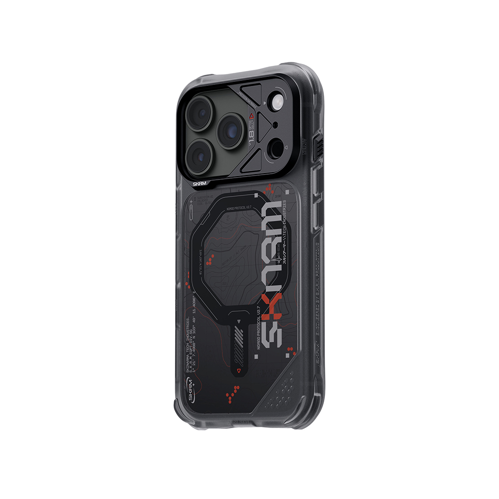Apple iPhone 18 Pro Kılıf M-safe Şarj Özellikli Skinarma Sonar Kapak - 12