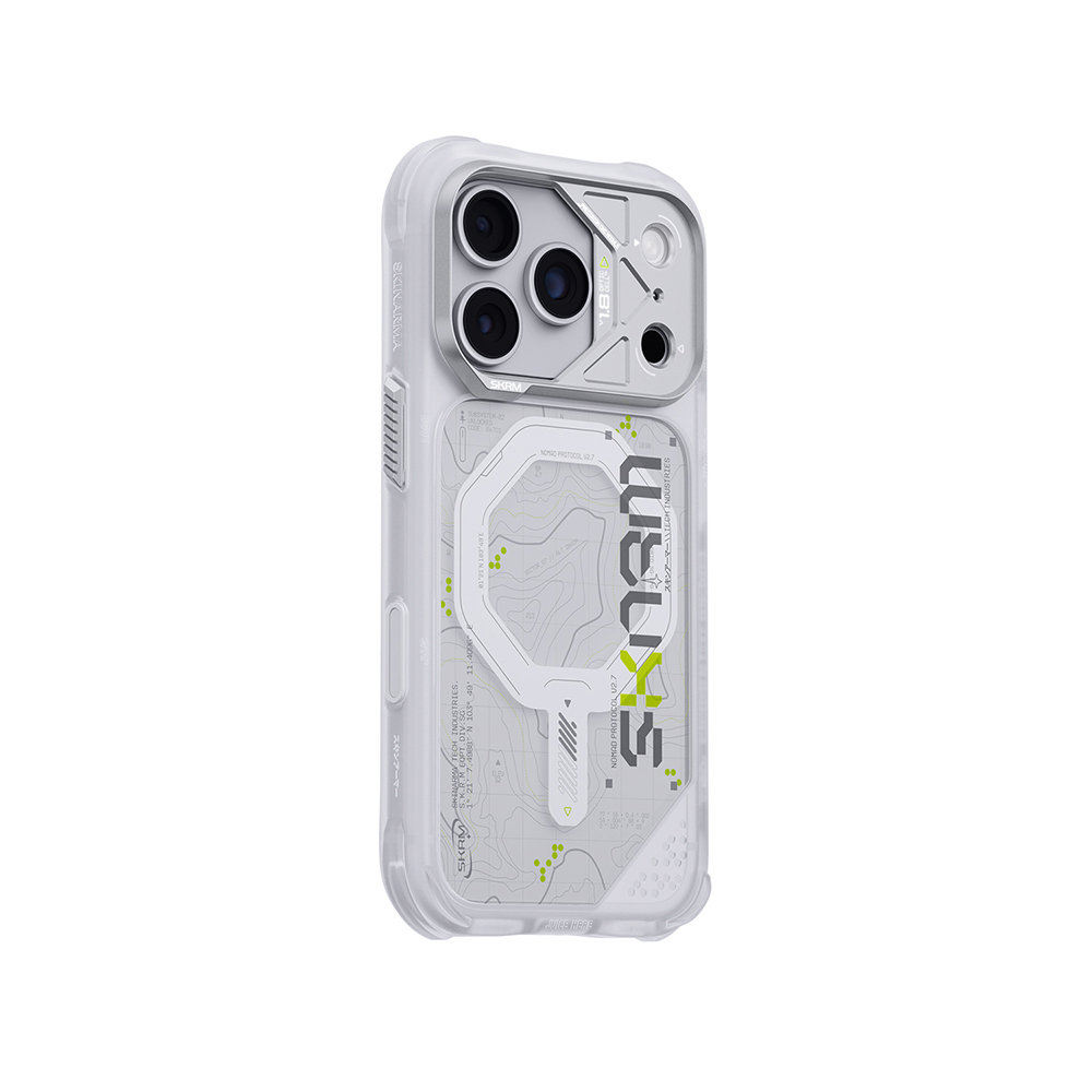 Apple iPhone 18 Pro Kılıf M-safe Şarj Özellikli Skinarma Sonar Kapak - 6
