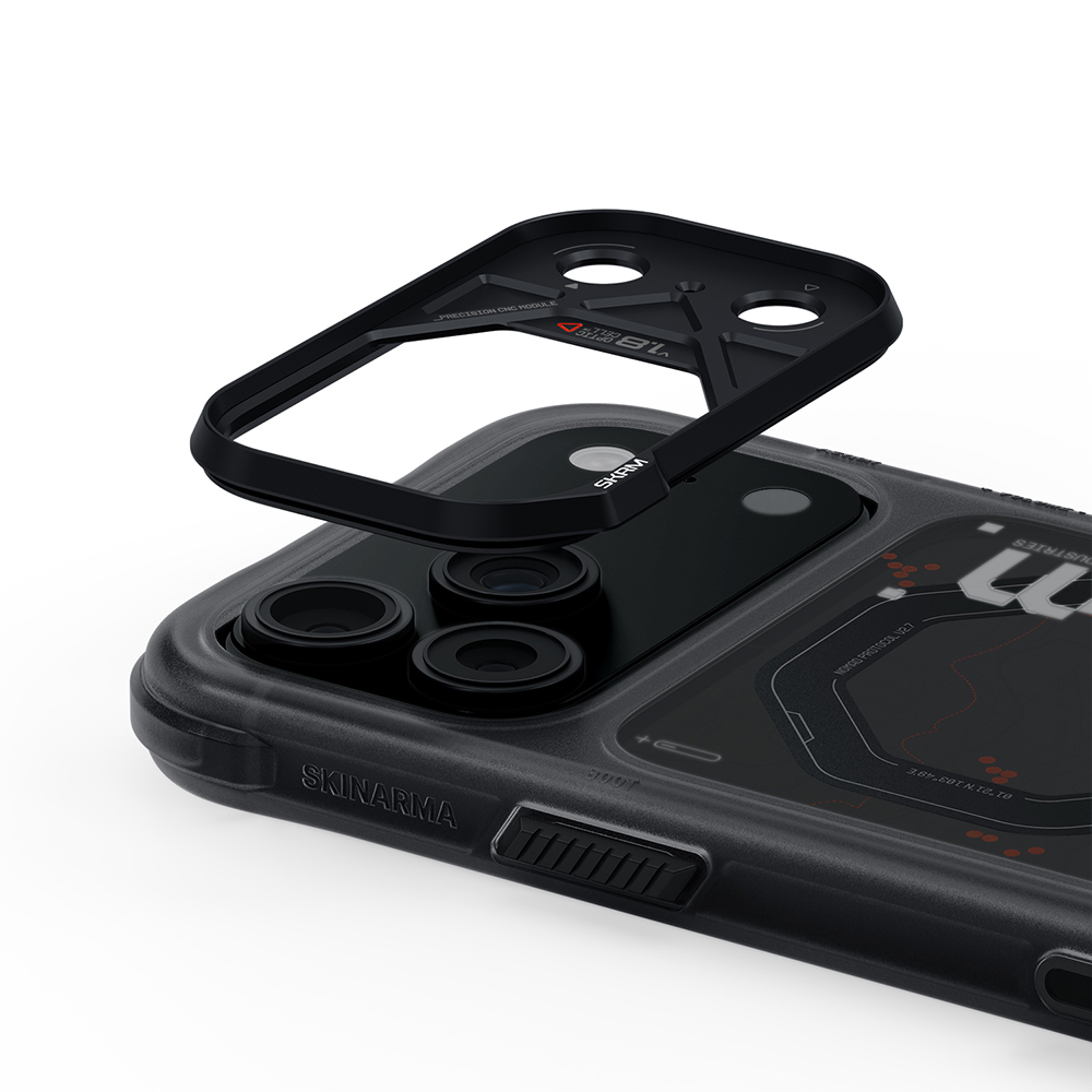 Apple iPhone 18 Pro Max Kılıf M-safe Şarj Özellikli Skinarma Sonar Kapak - 8