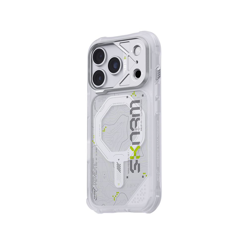 Apple iPhone 18 Pro Max Kılıf M-safe Şarj Özellikli Skinarma Sonar Kapak - 7