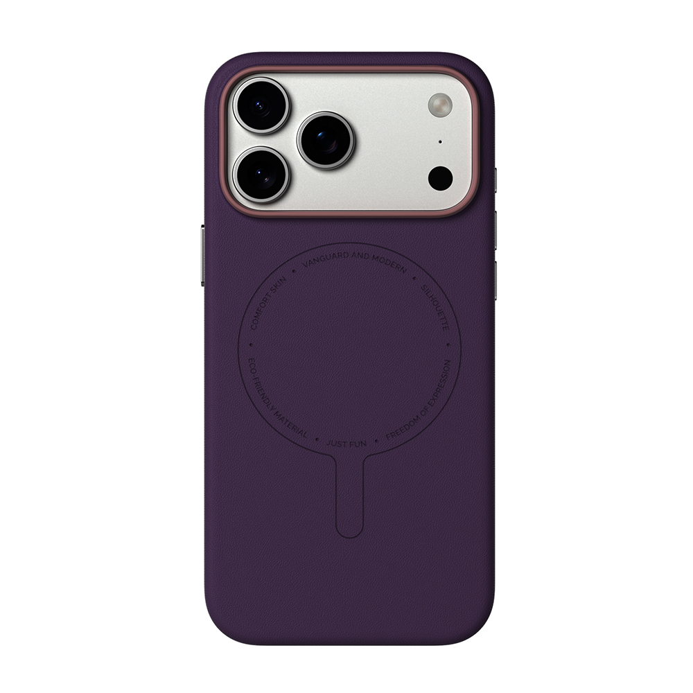 Apple iPhone 17 Pro Max Uyumlu Kılıf Wiwu AS-204 AeroShield Aurora Ultra Serisi M-safe Şarj Özellikli Airbag Tasarımlı Standlı Kapak - 1