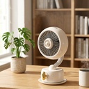 Go Des GD-HS63 Otomatik Salınımlı Gece Lambalı Sessiz Soğutucu Masa Fanı - 5