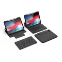 Apple iPad Pro 12.9 2020 Uyumlu (4.Nesil) Wiwu Protective Gizli Kalem Bölmeli Klavyeli Kılıf - 3