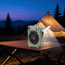 Lenyes LHF25 Dijital Led Göstergeli Su Hazneli Gece Lambalı Outdoor Soğutucu Fan - 4