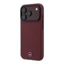 Apple iPhone 18 Pro Max Kılıf Mercedes Benz Orjinal Lisanslı M-safe Şarj Özellikli PU Deri 3D Metal Logolu Kartlıklı Kapak - 2