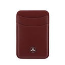 Apple iPhone 18 Pro Max Kılıf Mercedes Benz Orjinal Lisanslı M-safe Şarj Özellikli PU Deri 3D Metal Logolu Kartlıklı Kapak - 10