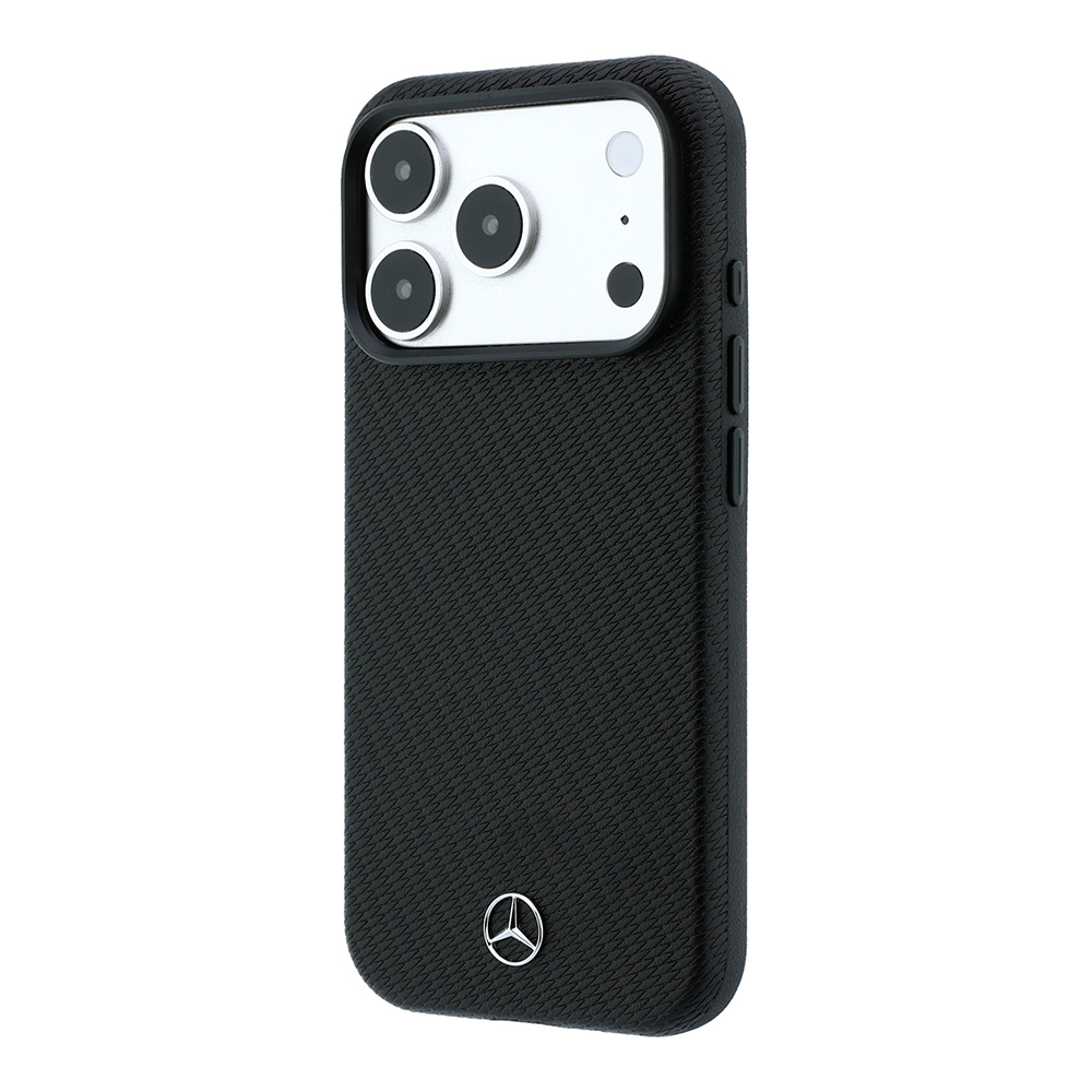 Apple iPhone 18 Pro Max Kılıf Mercedes Benz Orjinal Lisanslı M-safe Şarj Özellikli PU Deri 3D Metal Logolu Kartlıklı Kapak - 2
