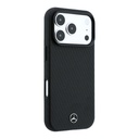 Apple iPhone 18 Pro Max Kılıf Mercedes Benz Orjinal Lisanslı M-safe Şarj Özellikli PU Deri 3D Metal Logolu Kartlıklı Kapak - 4