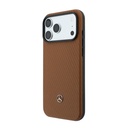 Apple iPhone 18 Pro Max Kılıf Mercedes Benz Orjinal Lisanslı M-safe Şarj Özellikli PU Deri 3D Metal Logolu Kartlıklı Kapak - 2