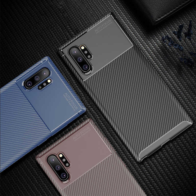 Samsung Galaxy Note 10 Plus Uyumlu Kılıf Zore Negro Silikon Kapak - 3