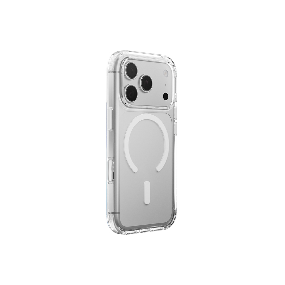 Apple iPhone 18 Pro Max Kılıf M-safe Şarj Özellikli Native Union Airbag Tasarımlı RE Clear Serisi Kapak - 1
