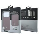Apple iPhone 18 Pro Kılıf Mercedes Benz Orjinal Lisanslı M-safe Şarj Özellikli PU Deri 3D Metal Logolu Kartlıklı Kapak - 13