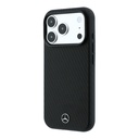 Apple iPhone 18 Pro Kılıf Mercedes Benz Orjinal Lisanslı M-safe Şarj Özellikli PU Deri 3D Metal Logolu Kartlıklı Kapak - 2