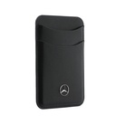 Apple iPhone 18 Pro Kılıf Mercedes Benz Orjinal Lisanslı M-safe Şarj Özellikli PU Deri 3D Metal Logolu Kartlıklı Kapak - 12