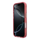 Apple iPhone 18 Pro Kılıf Guess Orjinal Lisanslı M-safe Şarj Özellikli Gül Desenli Simli Yazı Logolu Kapak - 4